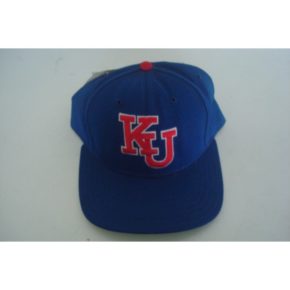 KANSAS WILDCATS PRO LINE   FITTED 7 5/8  BEACH GOLF DEADSTOCK HAT CAP VINTAGE H1